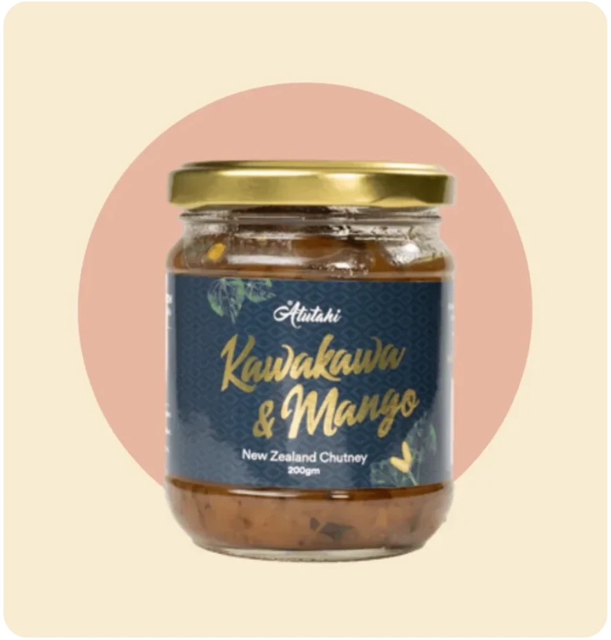 kawakawa & mango chutneys