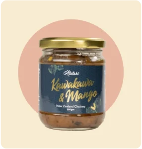 kawakawa & mango chutneys