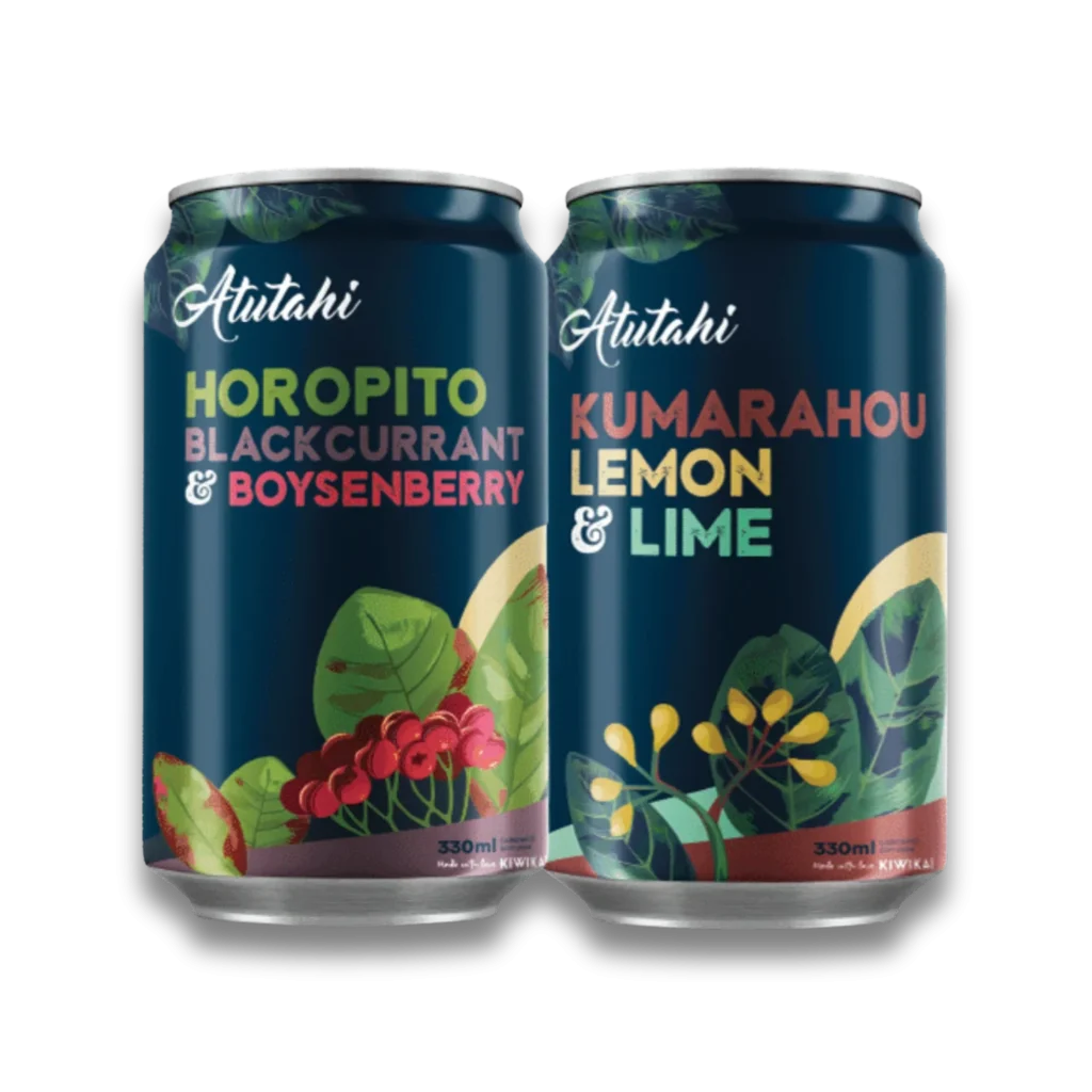 Horopito Blackcurrant Boyenberry Kumarahou Lemon Lime Can