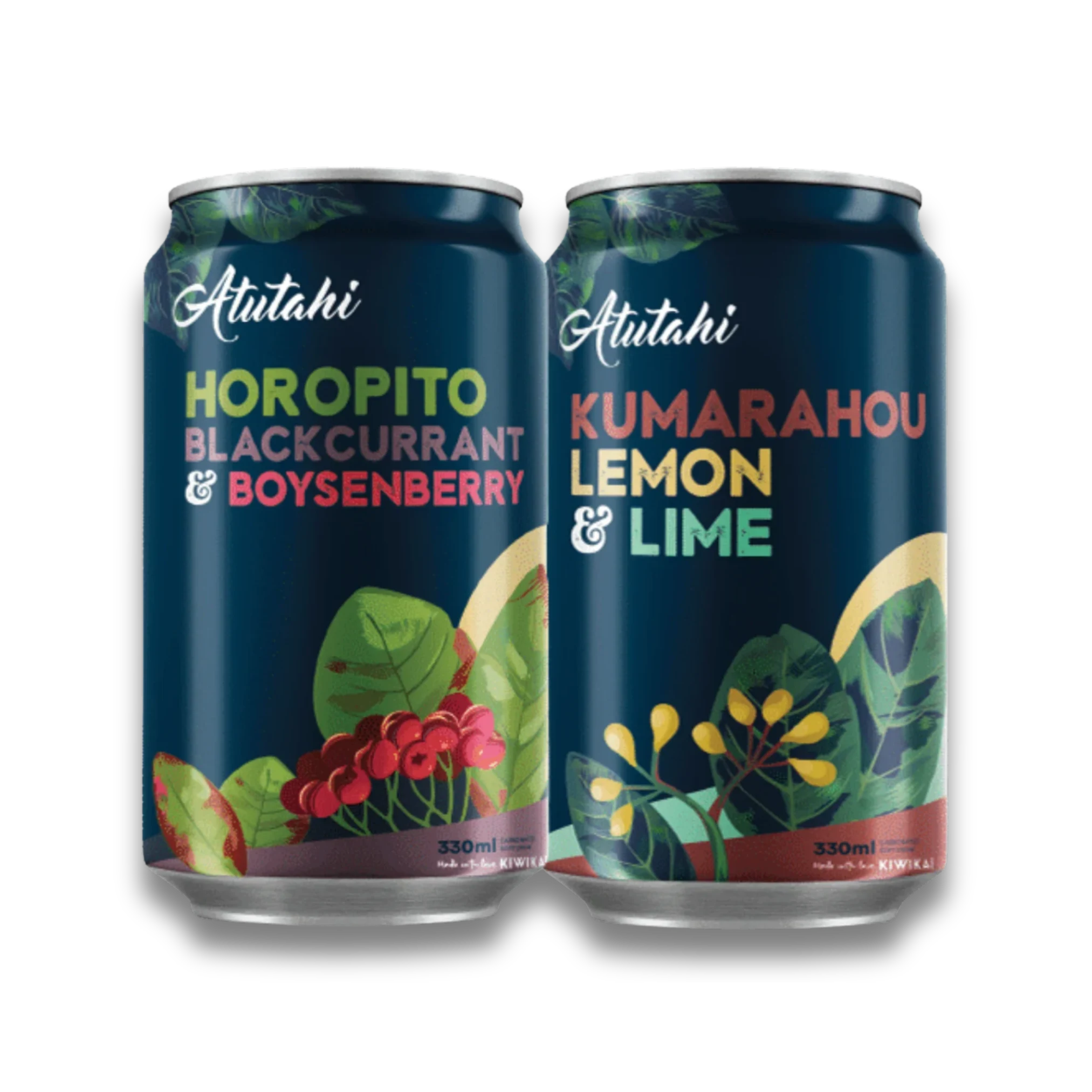 Horopito Blackcurrant Boyenberry Kumarahou Lemon Lime Can