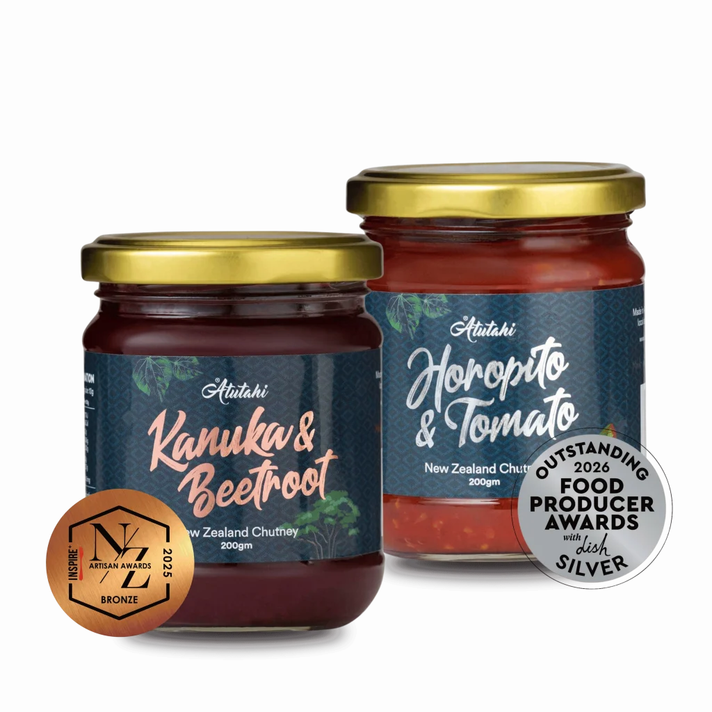 Kanuka & Beetroot and Horopito & Tomato Chutneys 2