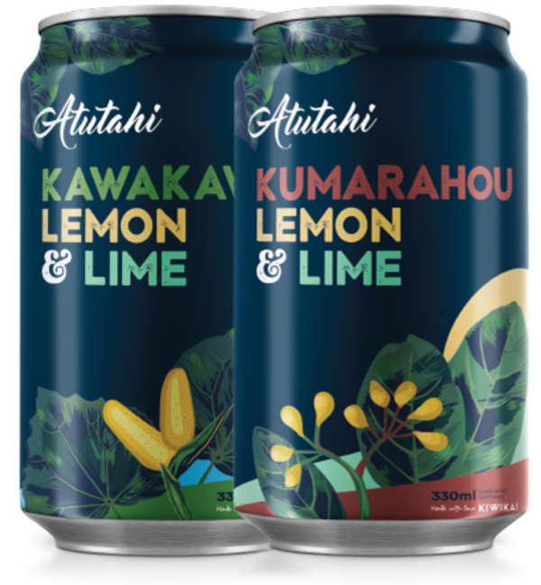 Kawakawa Lemon & Lime and Kumarahou Lemon & Lime (2x of each flavour)