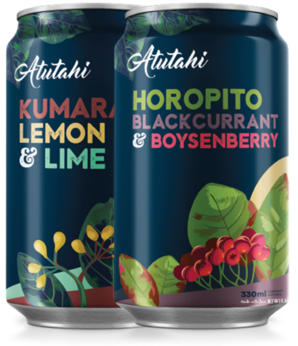 Kumarahou Lemon & Lime and Horopito, Blackcurrant & Boysenberry (2x of each flavour)