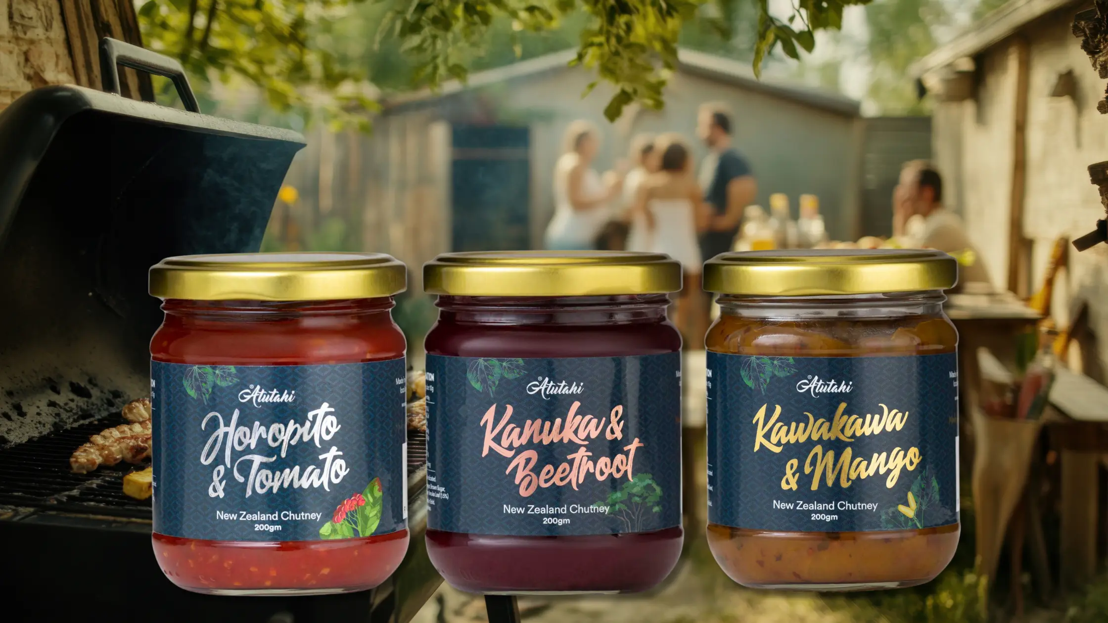 Perfect Pairings Atutahi Chutneys with BBQ Meats & Cheeses