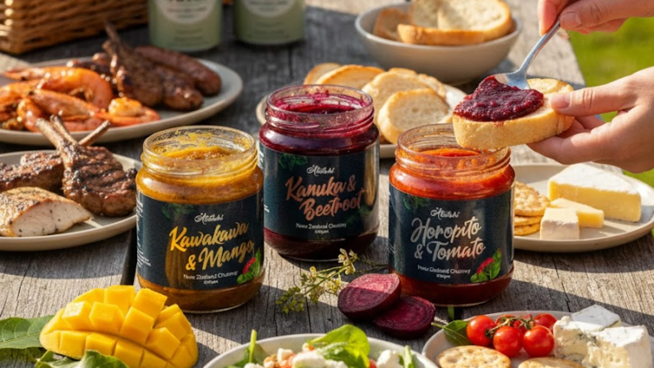 How to Pair Atutahi Chutneys with Summer Food