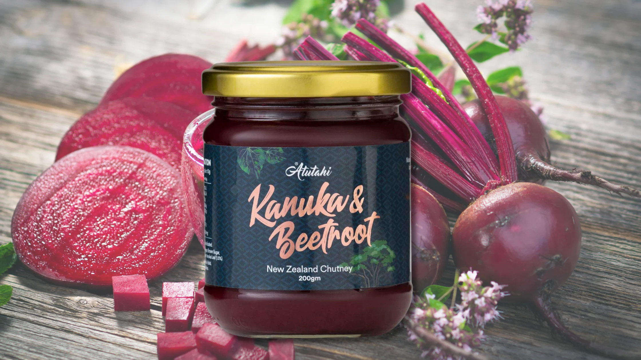 Kanuka & Beetroot Chutney A Natural Superfood Pairing